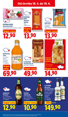 Lidl Čtvrtek od 16.4. do 19.4.2026