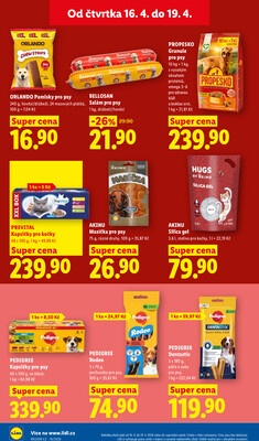 Lidl Čtvrtek od 16.4. do 19.4.2026