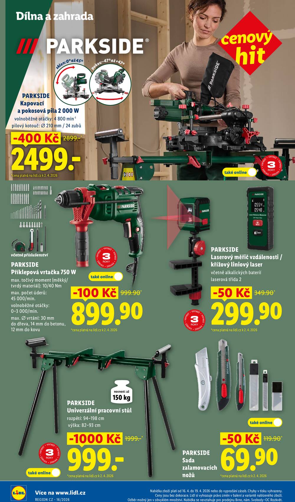 Lidl Spotřební zboží 13.4. - 19.4.