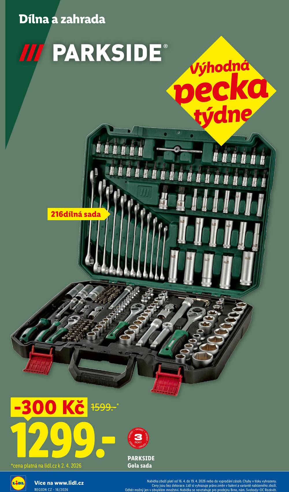 Lidl Spotřební zboží 13.4. - 19.4.