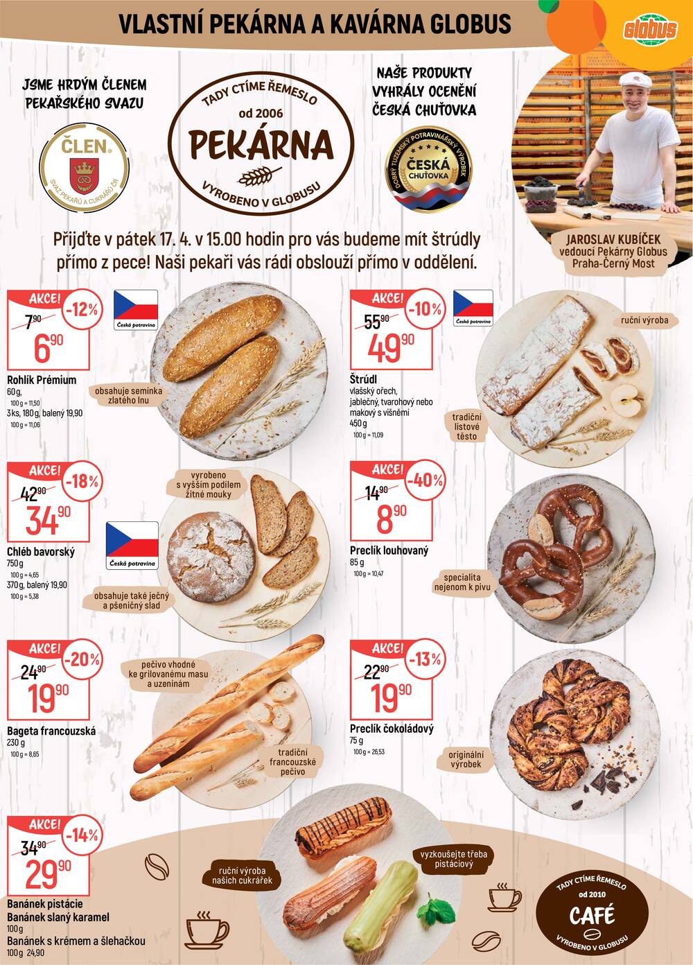 Leták Globus - Akční leták Globus 15.4. - 21.4.2026 - Globus Praha - Centrum Černý Most - strana 6