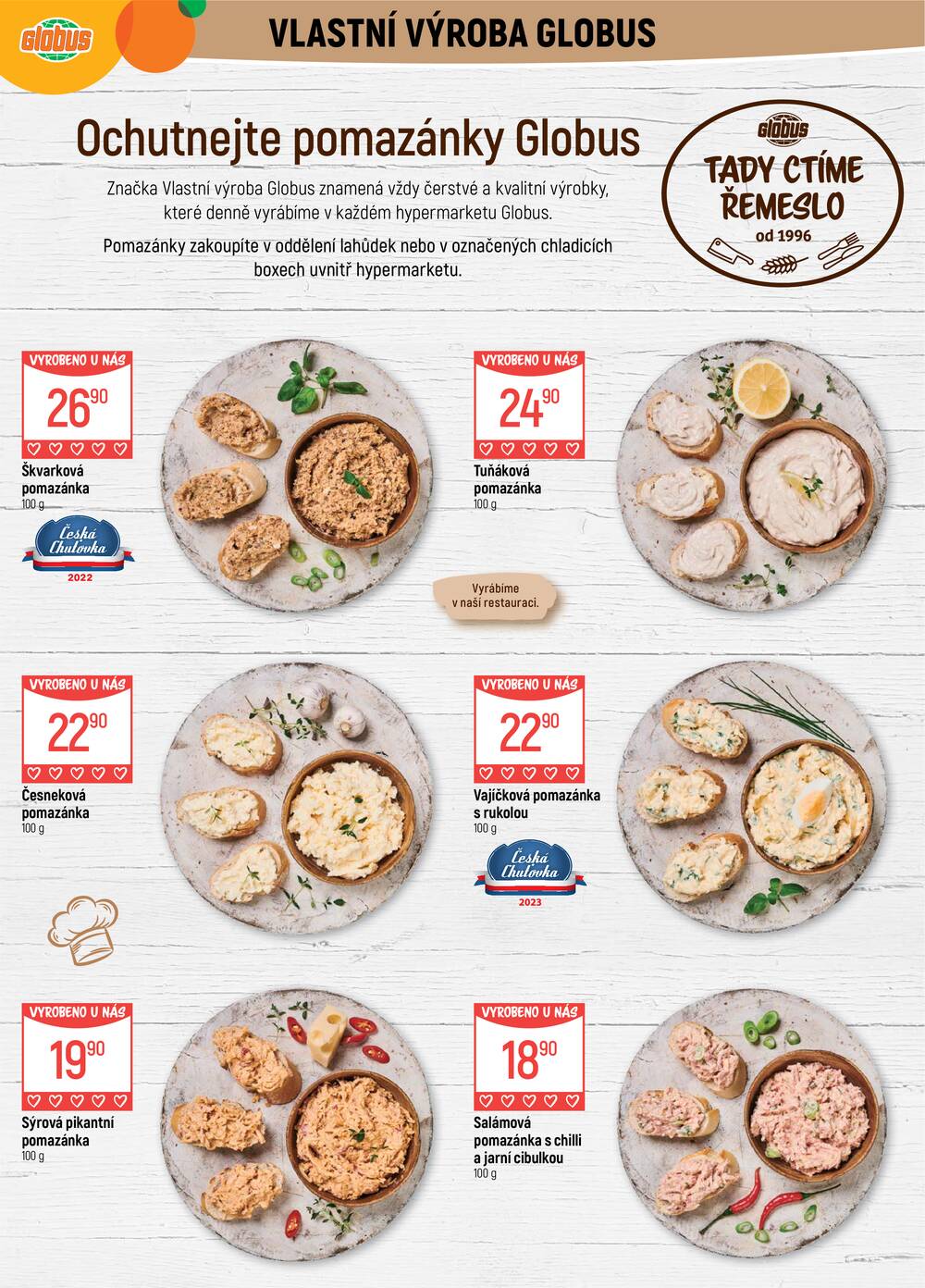 Leták Globus - Akční leták Globus 15.4. - 21.4.2026 - Globus Praha - Centrum Černý Most - strana 2