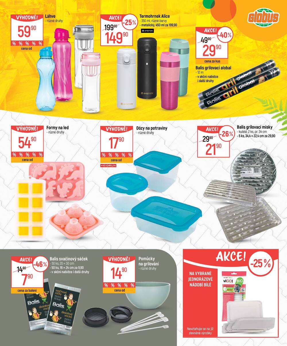 Akční leták Globus 15.4. - 3.5.2026 - Globus Praha - Čakovice