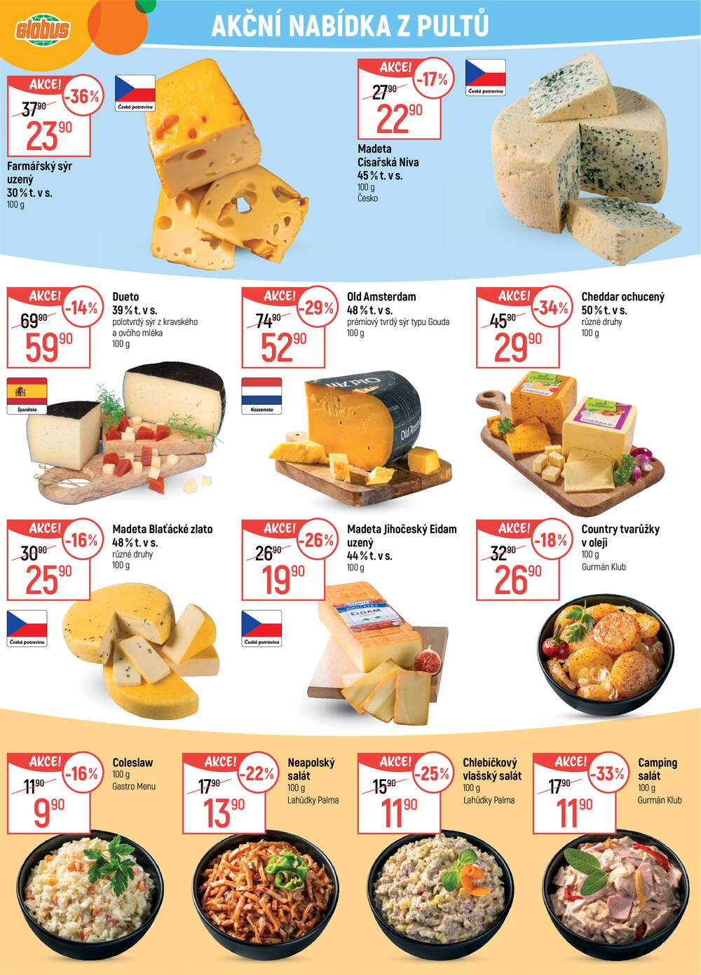 Akční leták Globus 15.4. - 21.4.2026 - Globus České Budějovice