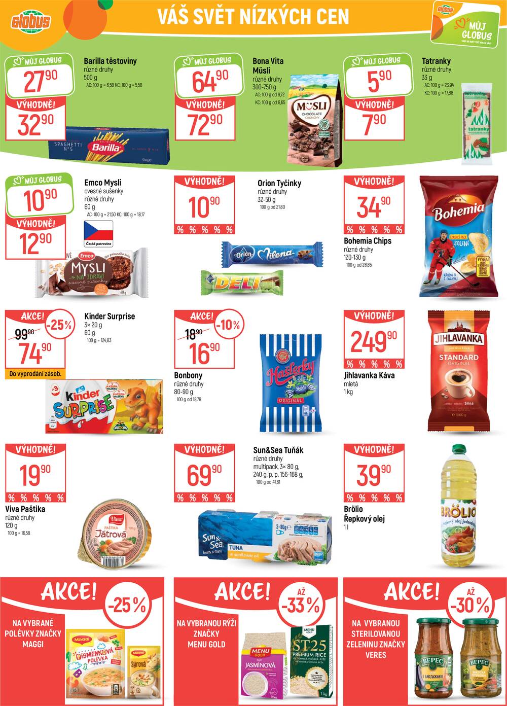 Leták Globus - Akční leták Globus 15.4. - 21.4.2026 - Globus Chomutov - strana 18