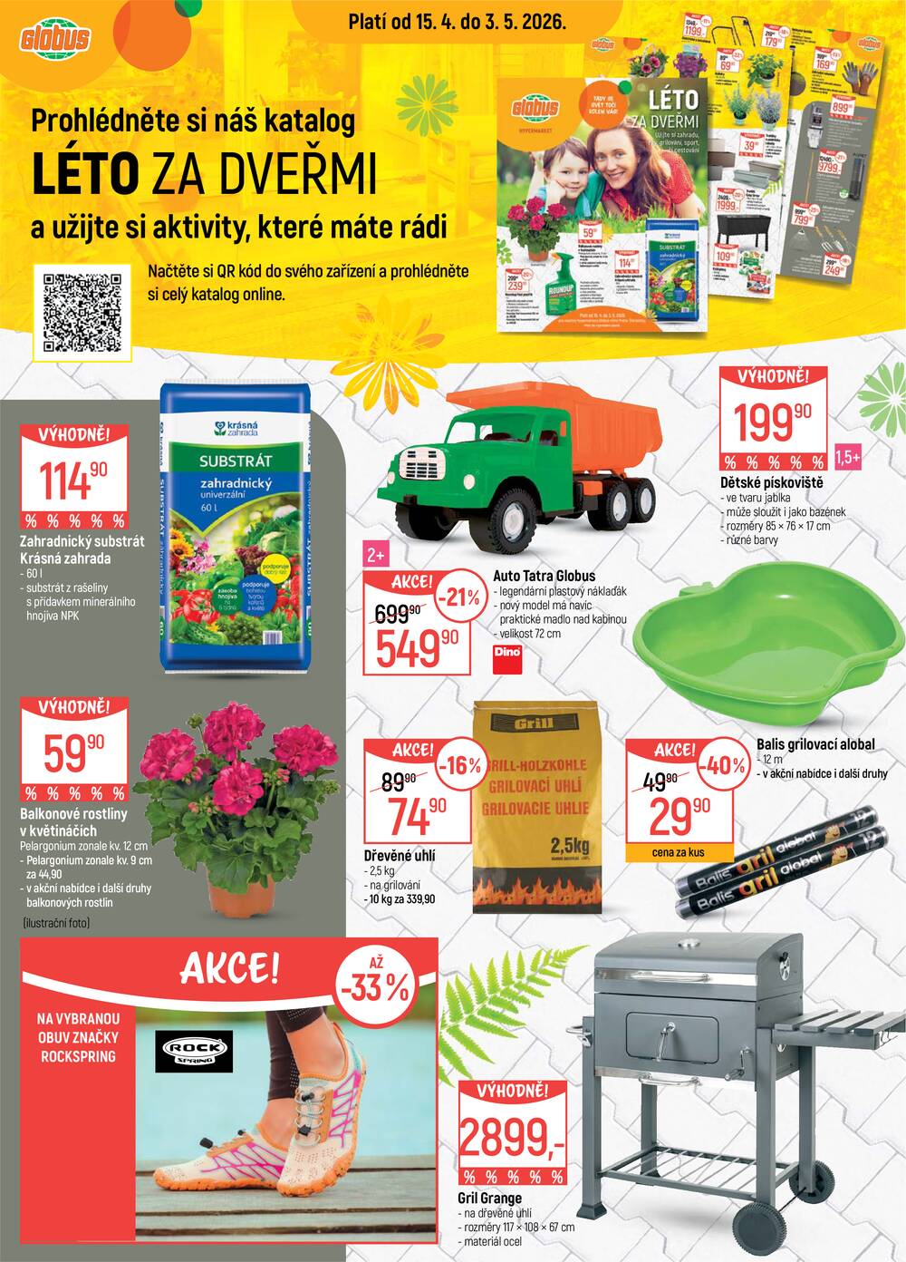 Akční leták Globus 15.4. - 21.4.2026 - Globus Liberec