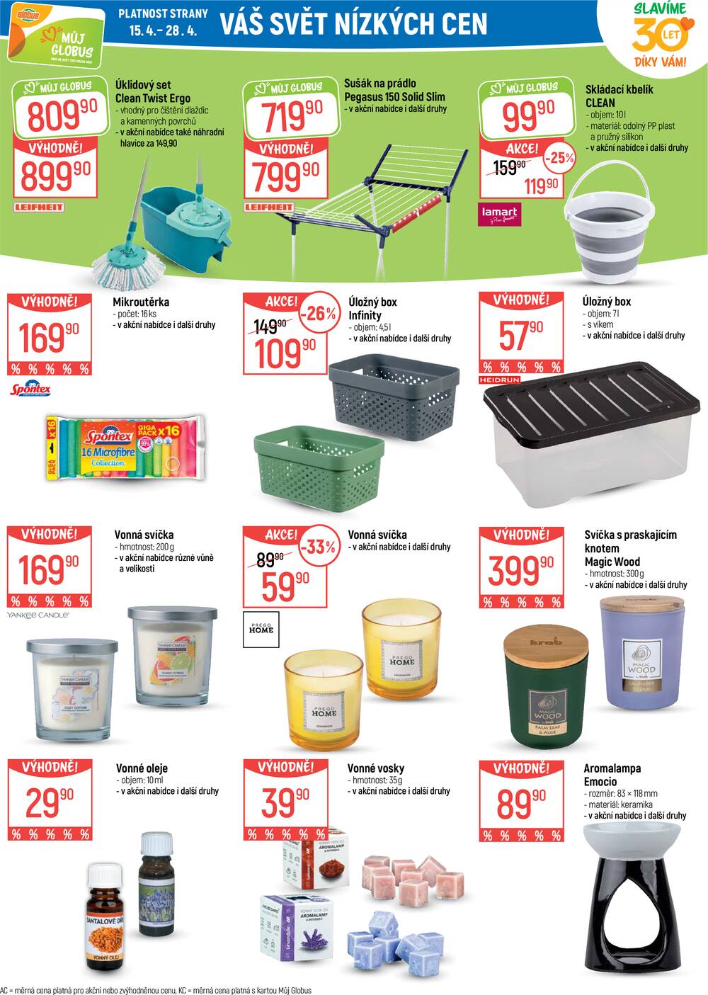 Akční leták Globus 15.4. - 21.4.2026 - Globus Liberec