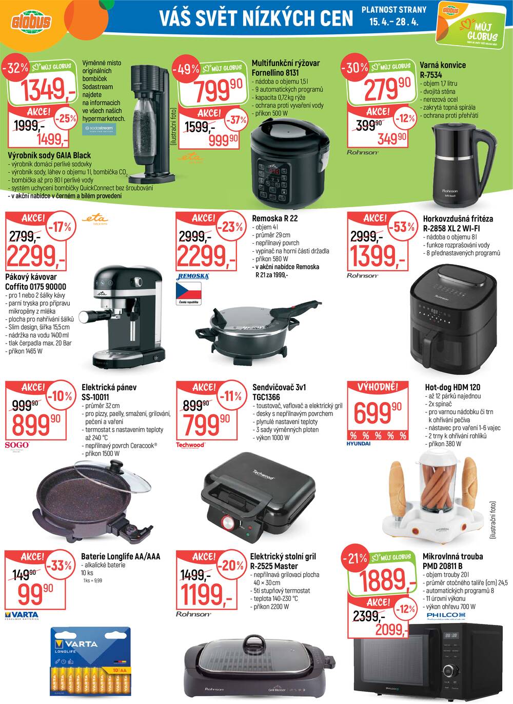 Leták Globus - Akční leták Globus 15.4. - 21.4.2026 - Globus Olomouc - strana 24