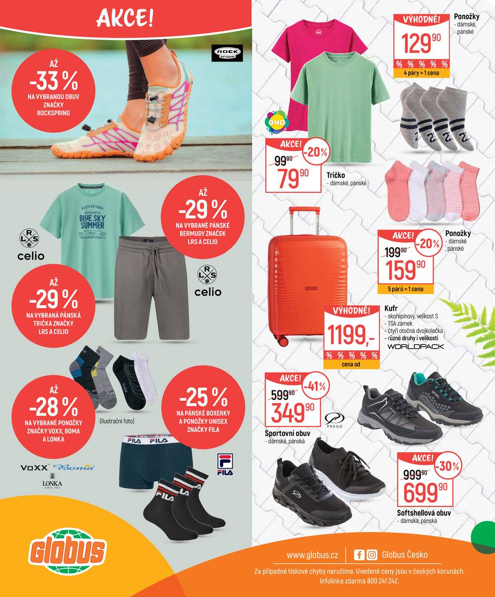 Akční leták Globus 15.4. - 3.5.2026 - Globus Opava