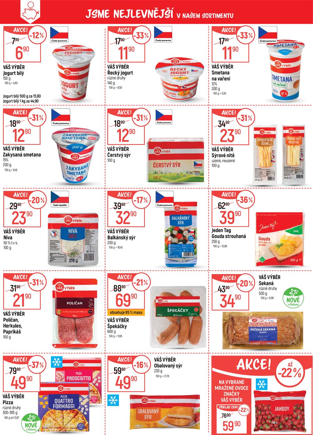 Akční leták Globus 15.4. - 21.4.2026 - Globus Ostrava