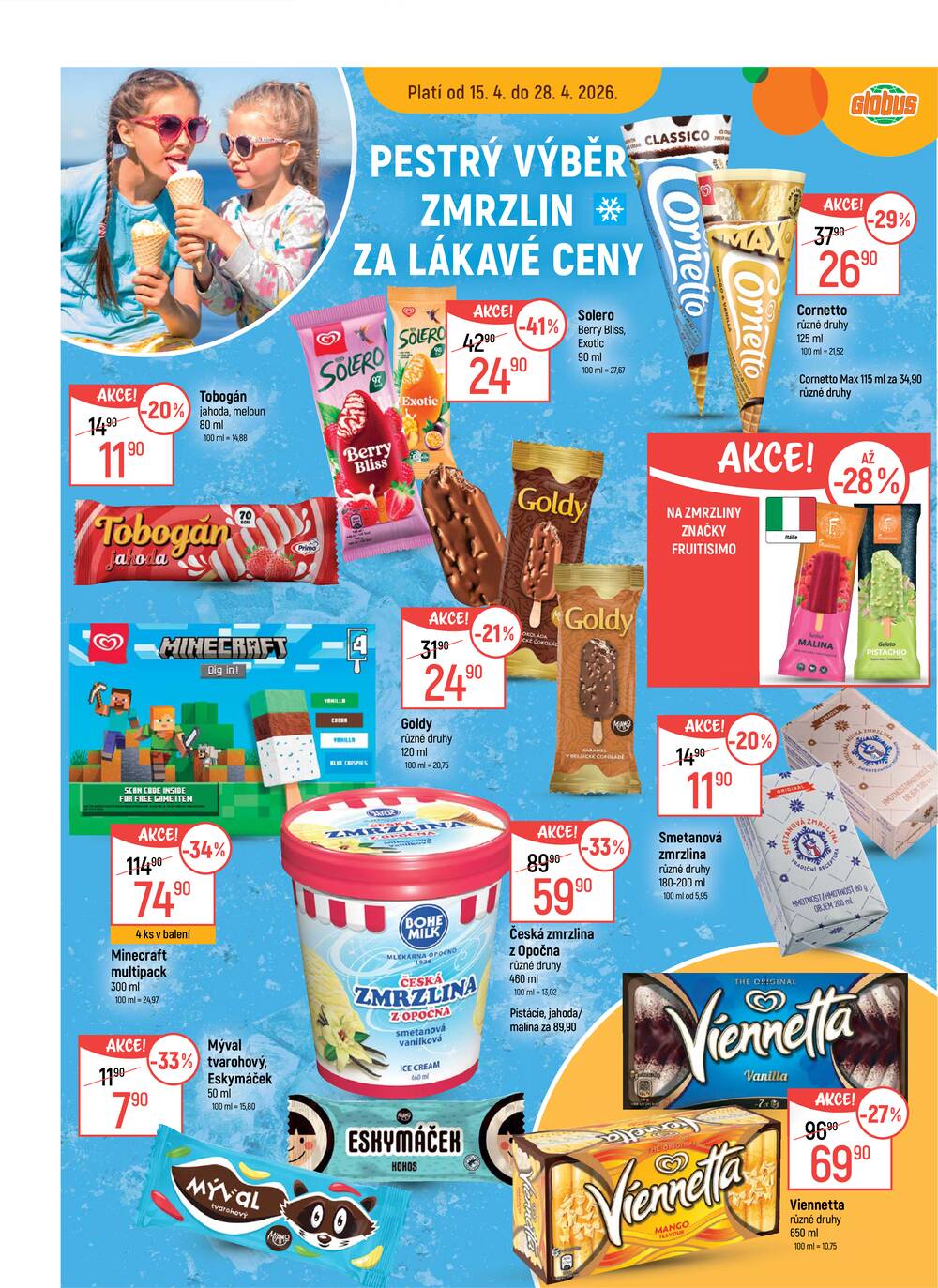 Akční leták Globus 15.4. - 21.4.2026 - Globus Ostrava
