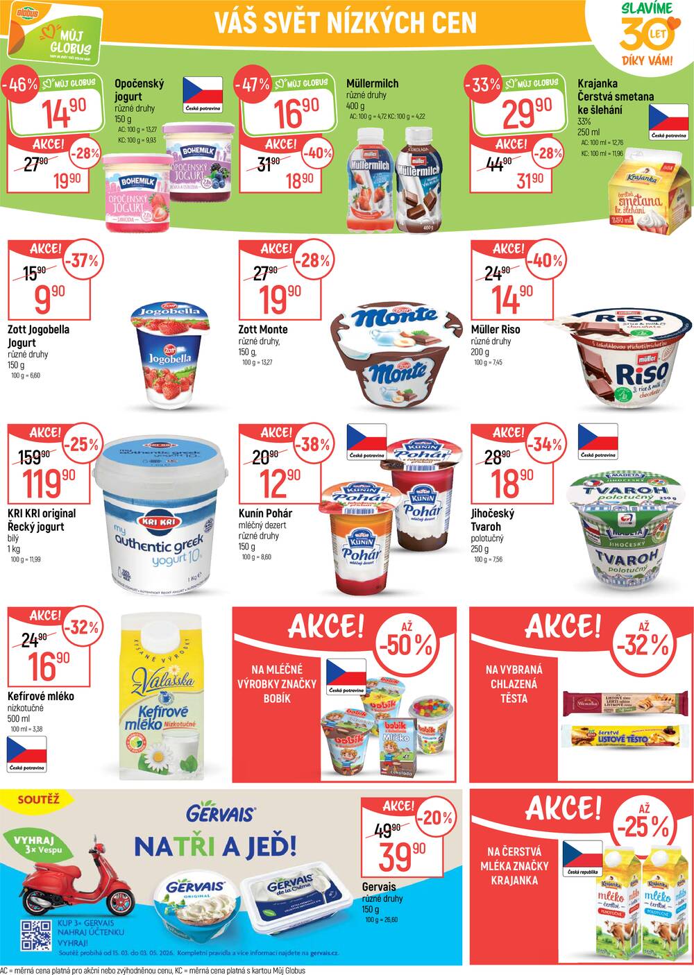 Akční leták Globus 15.4. - 21.4.2026 - Globus Ostrava