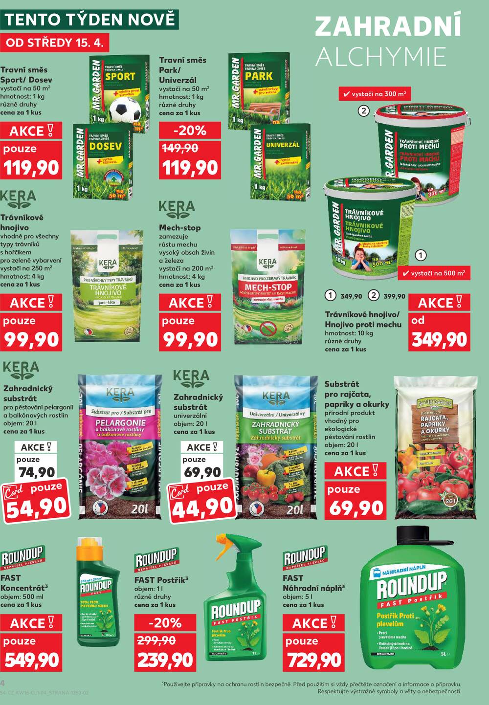 Leták Kaufland - Kaufland Spotřební zboží 8.4. - 14.4.2026 - strana 4