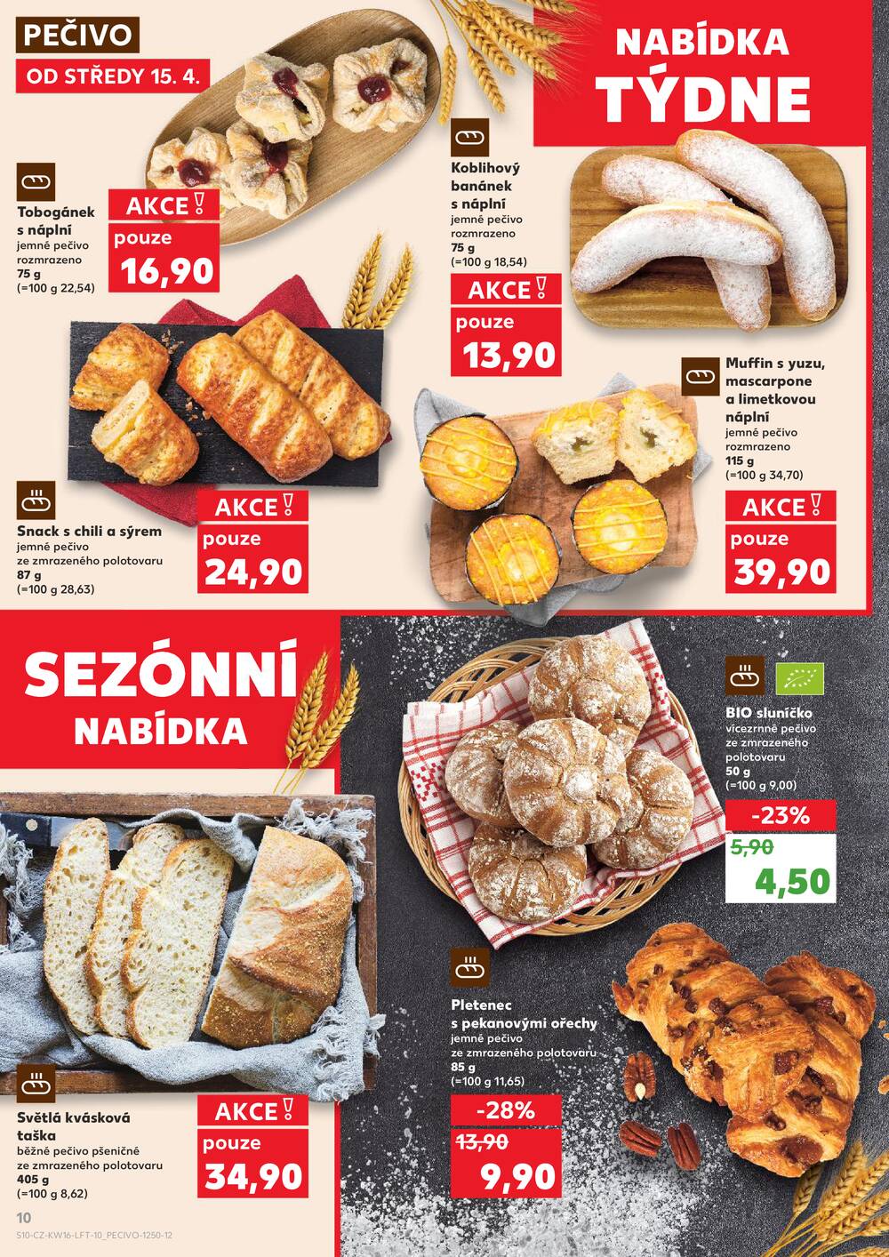 Leták Kaufland - Kaufland 15.4. - 21.4. - Kaufland - Louny - strana 10