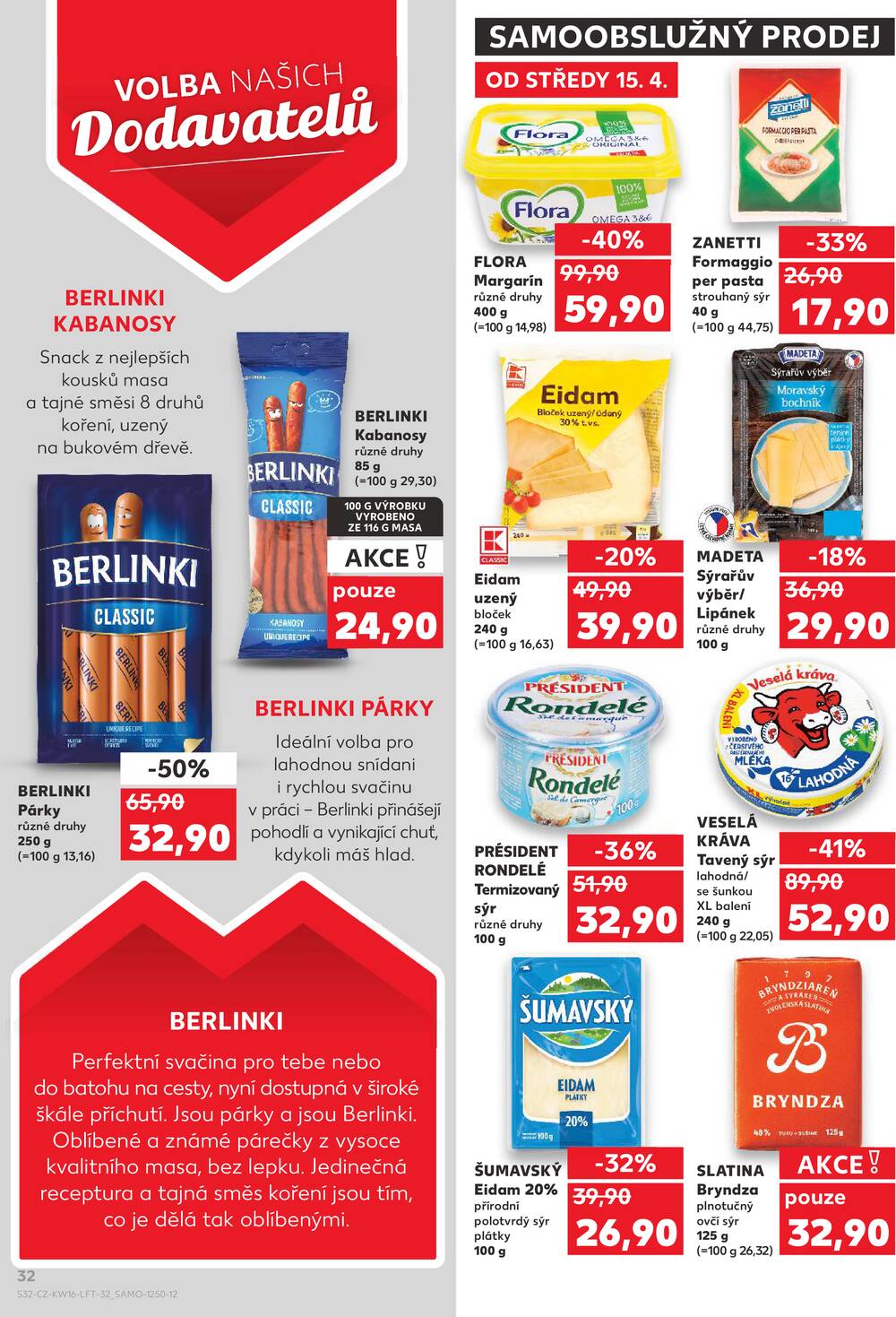 Kaufland 15.4. - 21.4. - Kaufland - Strakonice