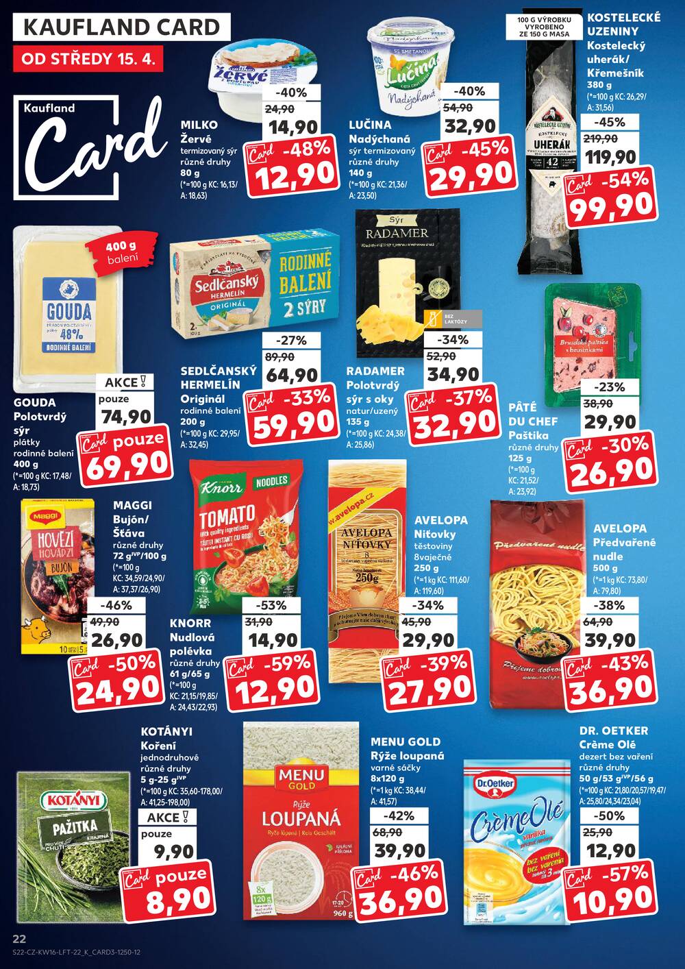 Kaufland 15.4. - 21.4. - Kaufland - Praha 4 (Michle)