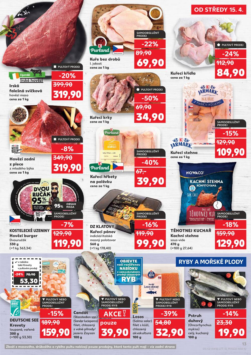 Kaufland 15.4. - 21.4. - Kaufland - Čáslav