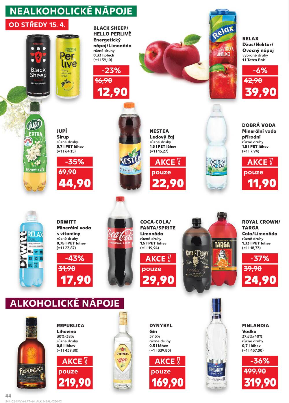 Kaufland 15.4. - 21.4. - Kaufland - Čáslav
