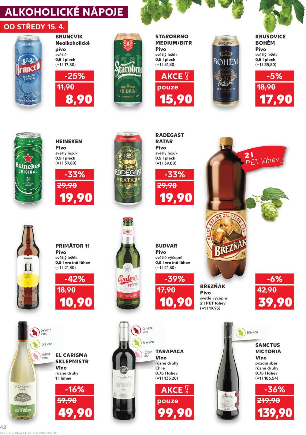 Kaufland 15.4. - 21.4. - Kaufland - Děčín