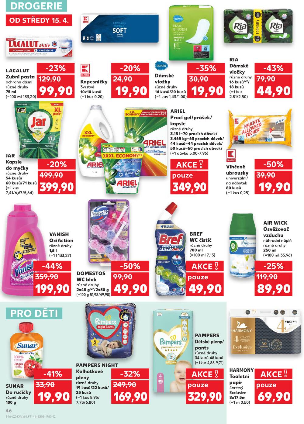 Kaufland 15.4. - 21.4. - Kaufland - Benešov