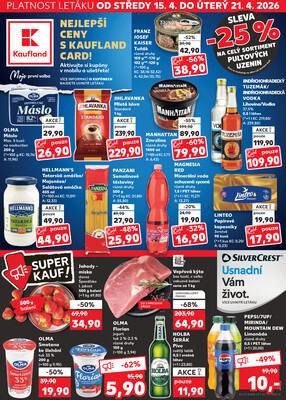Leták Kaufland 15.4. - 21.4. - Kaufland - Most