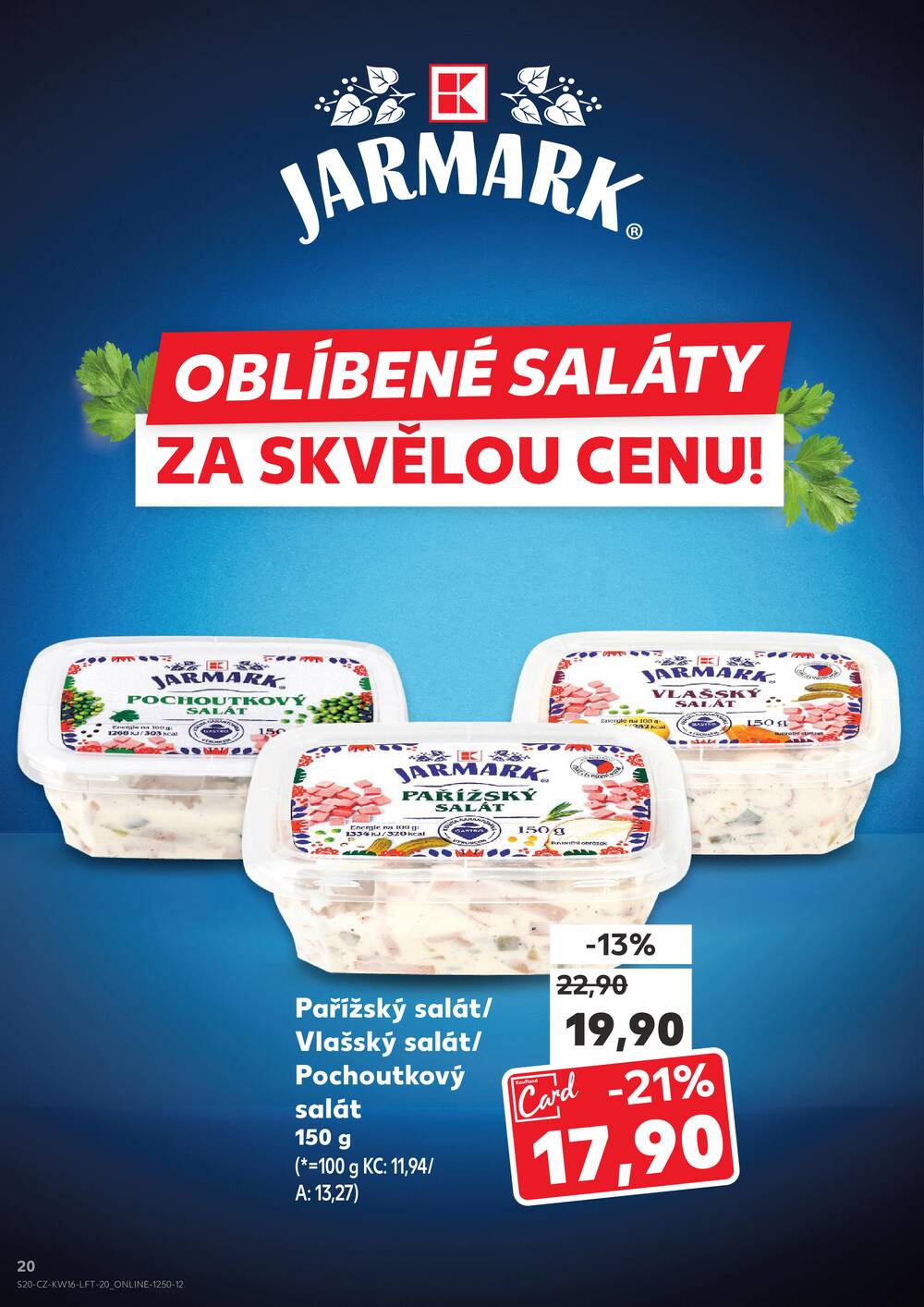 Leták Kaufland - Kaufland 15.4. - 21.4. - Kaufland - Žatec - strana 20