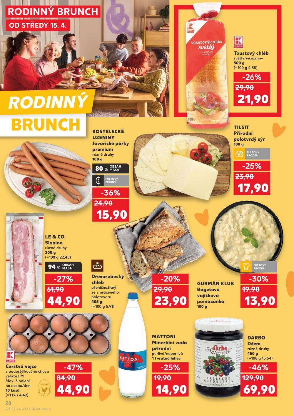 Leták Kaufland - Kaufland 15.4. - 21.4. - Kaufland - Žatec - strana 28