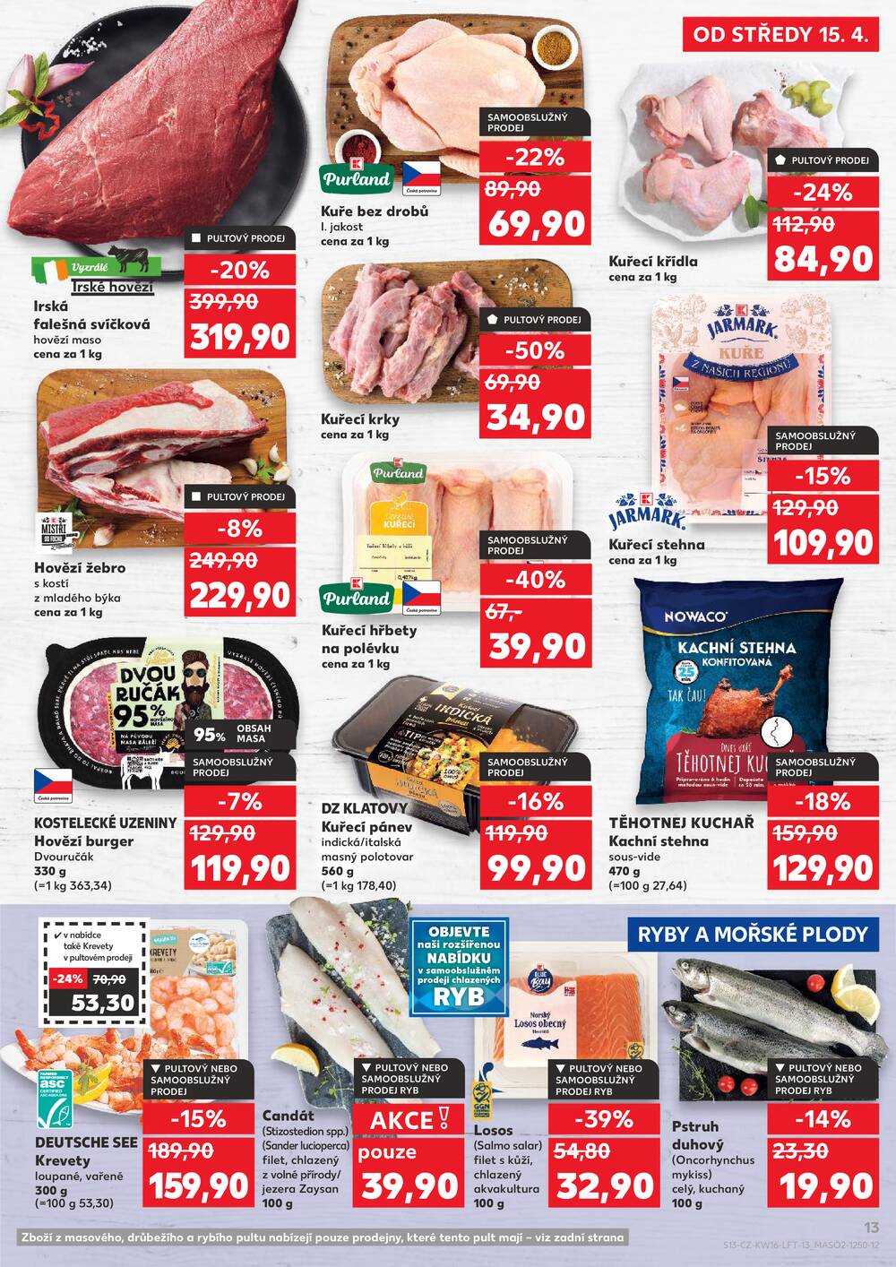 Kaufland 15.4. - 21.4. - Kaufland - Rakovník (ul. Luženská)