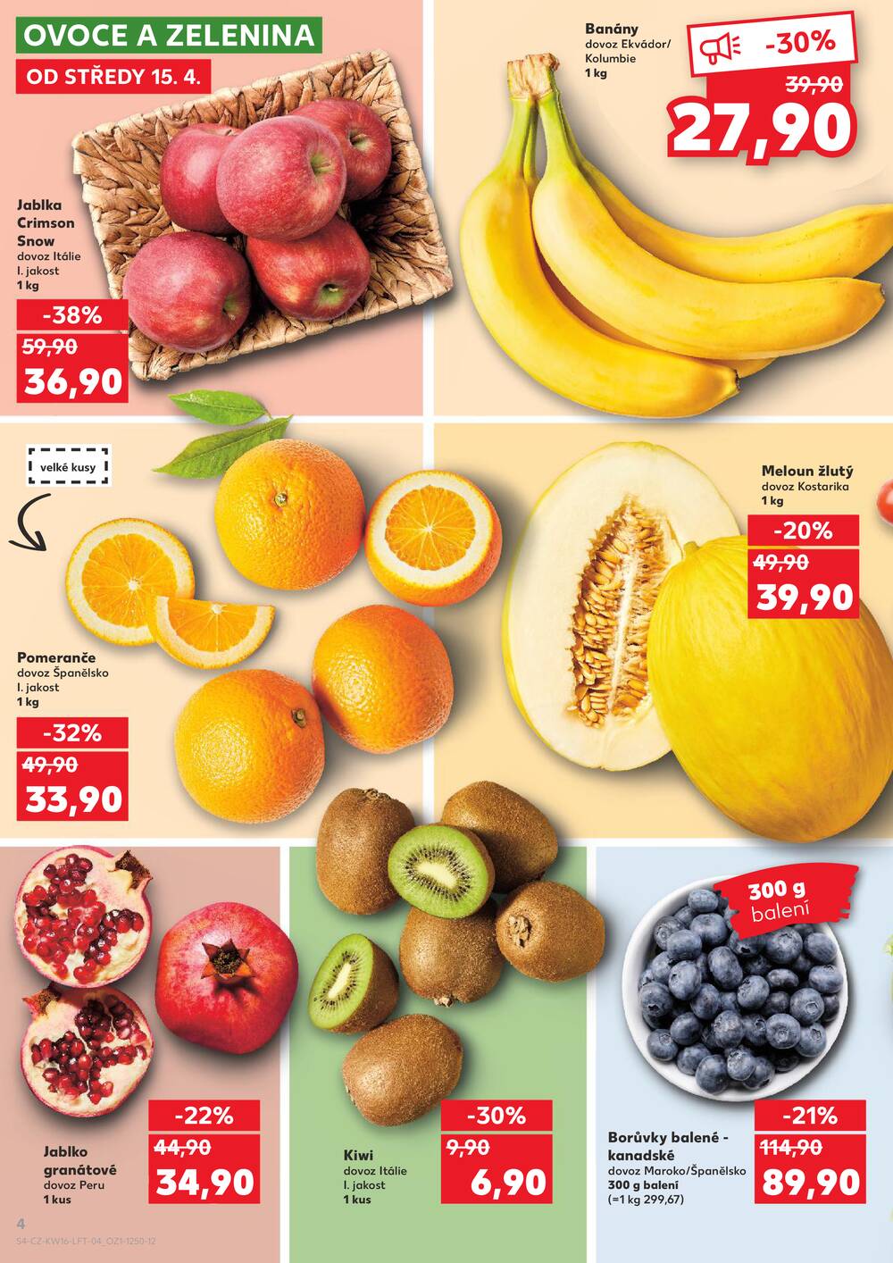 Kaufland 15.4. - 21.4. - Kaufland - Jičín