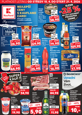 Leták Kaufland 15.4. - 21.4. - Kaufland Moravská Třebová