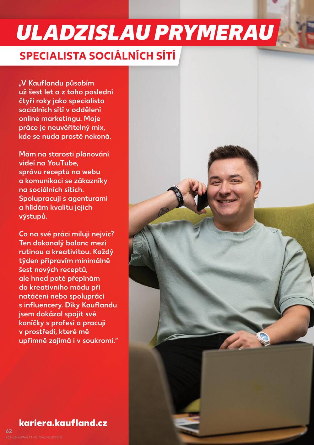 Leták Kaufland - Kaufland 15.4. - 21.4. - Kaufland - Brno - Slatina - strana 62