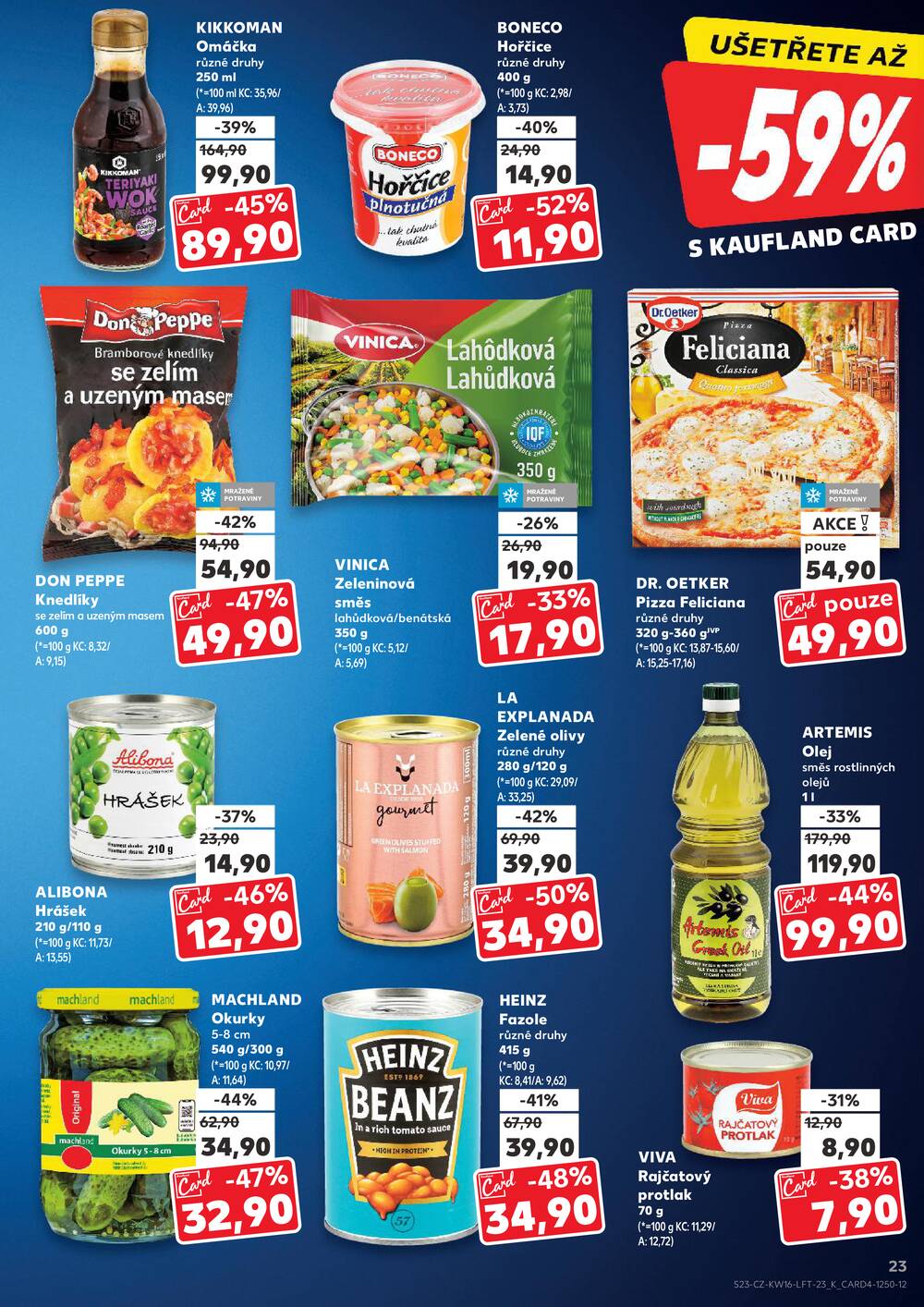 Leták Kaufland - Kaufland 15.4. - 21.4. - Kaufland - Opava - Předměstí - strana 23