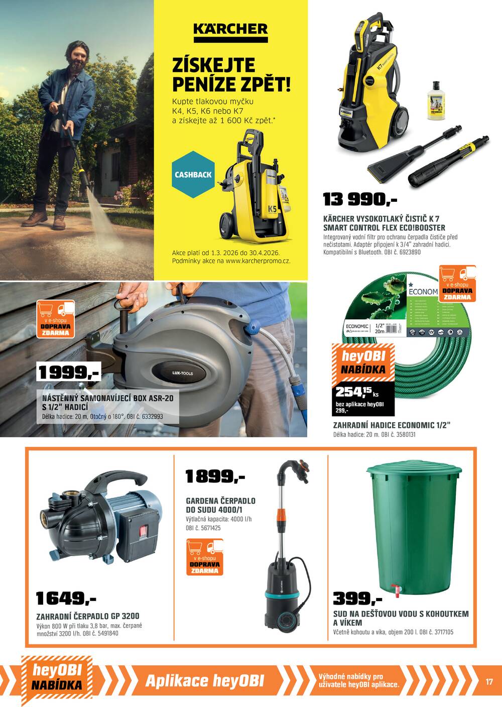 Leták OBI - OBI 16.4. - 30.4. - strana 19