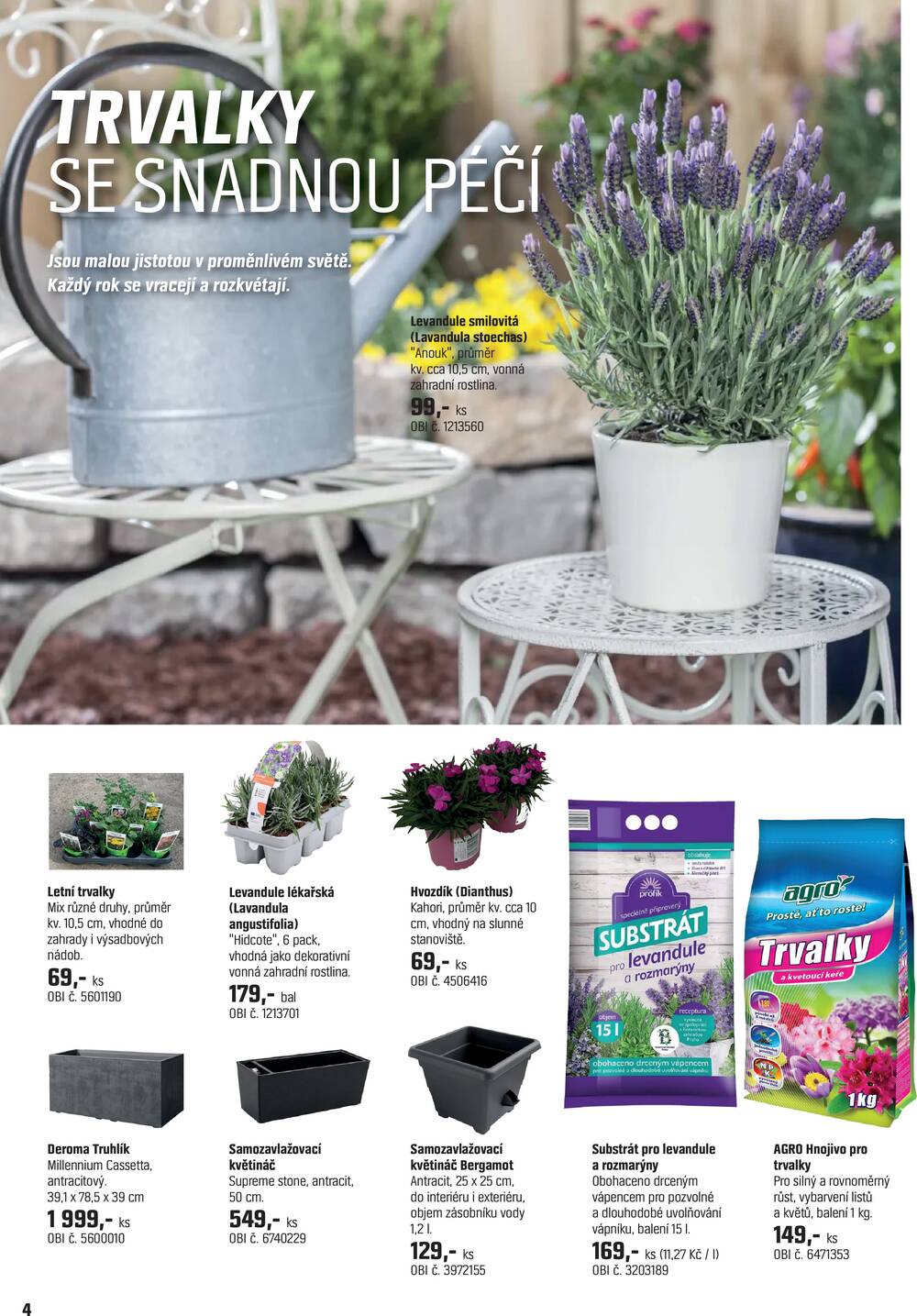 OBI Magazín rostlin od 15.4. do 14.5.2026