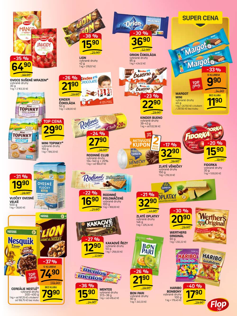 FLOP TOP od 22.4. do 28.4.2026