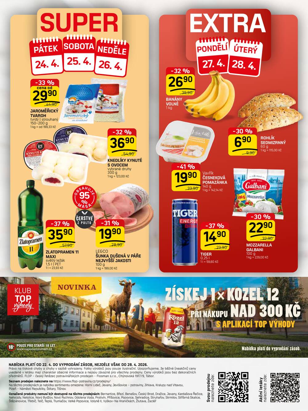 FLOP TOP od 22.4. do 28.4.2026