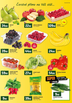 Terno České Budějovice, Borovany, Třeboň, Trhové sviny, Bechyně, Týn nad Vltavou od 22.4. do 28.4.2026