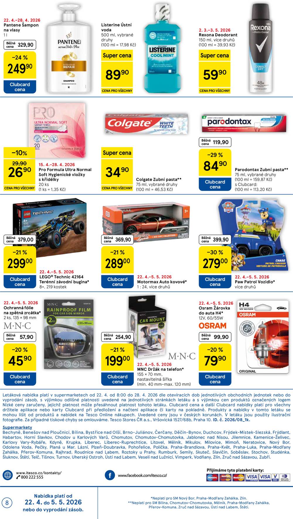 Leták Tesco - Tesco supermarkety od 22.4. do 28.4.2026 - strana 8