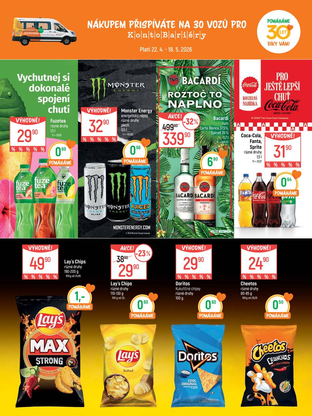 Akční leták Globus 22.4. - 18.5.2026 - Globus Praha - Zličín