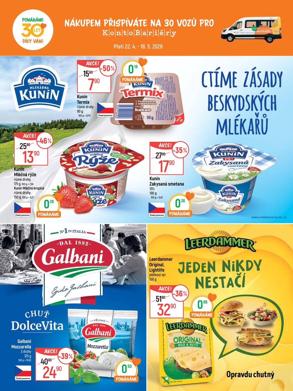 Akční leták Globus 22.4. - 18.5.2026 - Globus Jenišov u Karlových Varů