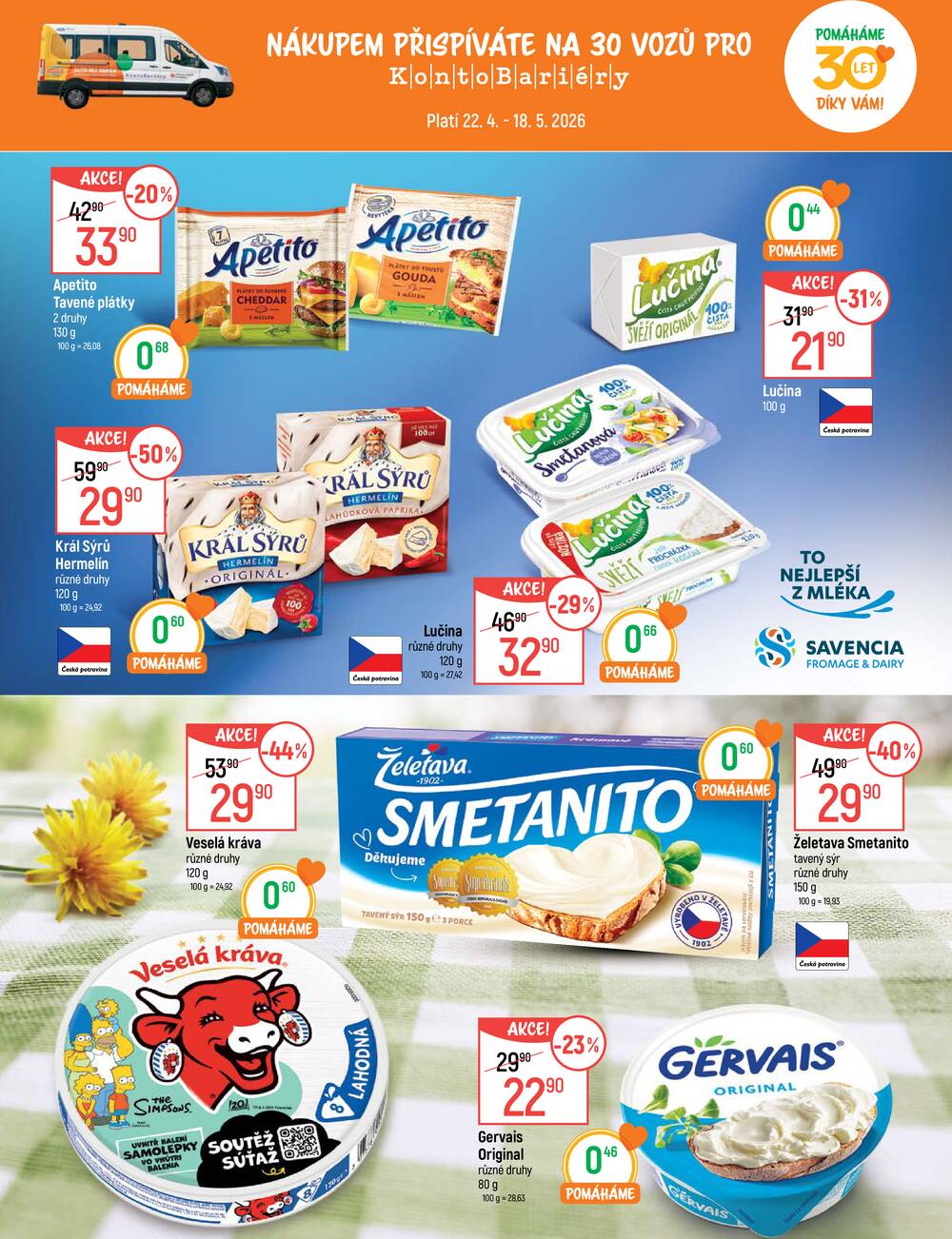 Akční leták Globus 22.4. - 18.5.2026 - Globus Jenišov u Karlových Varů