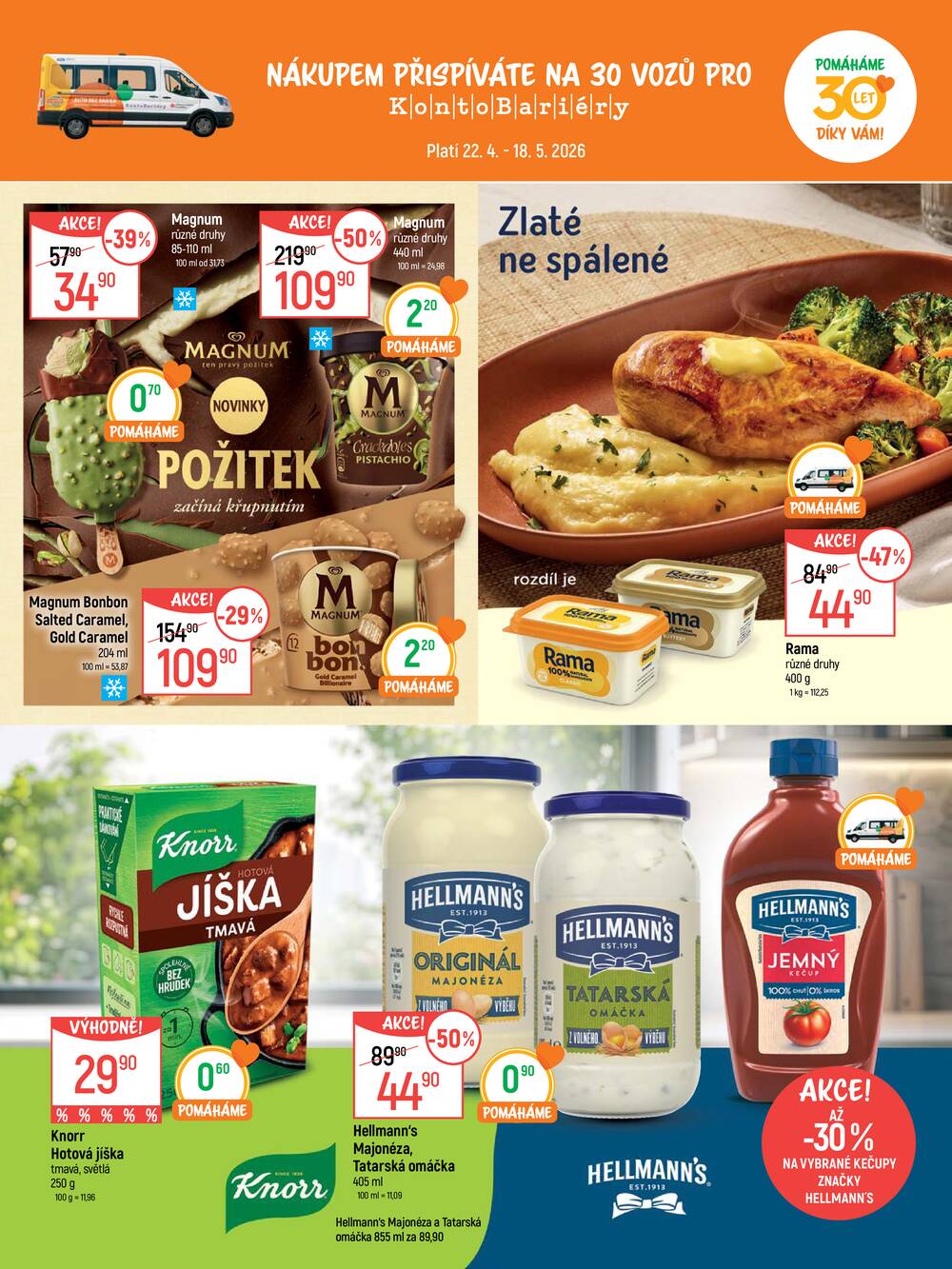 Akční leták Globus 22.4. - 18.5.2026 - Globus Jenišov u Karlových Varů