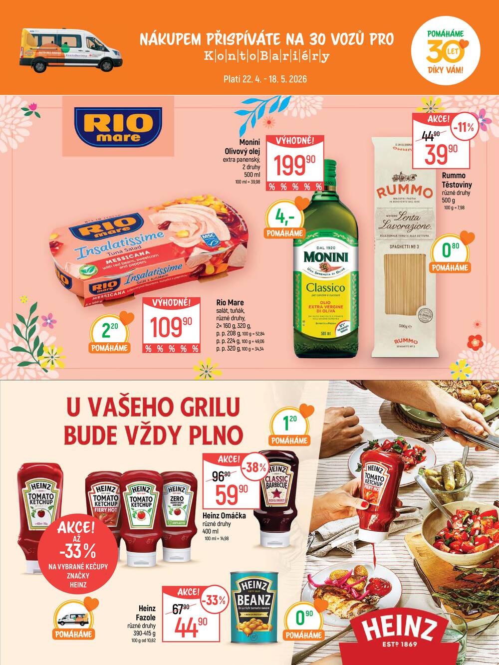 Akční leták Globus 22.4. - 18.5.2026 - Globus Jenišov u Karlových Varů