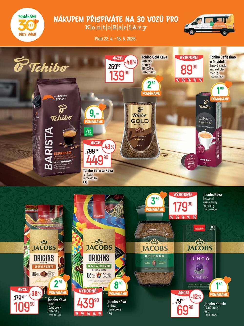 Akční leták Globus 22.4. - 18.5.2026 - Globus Jenišov u Karlových Varů