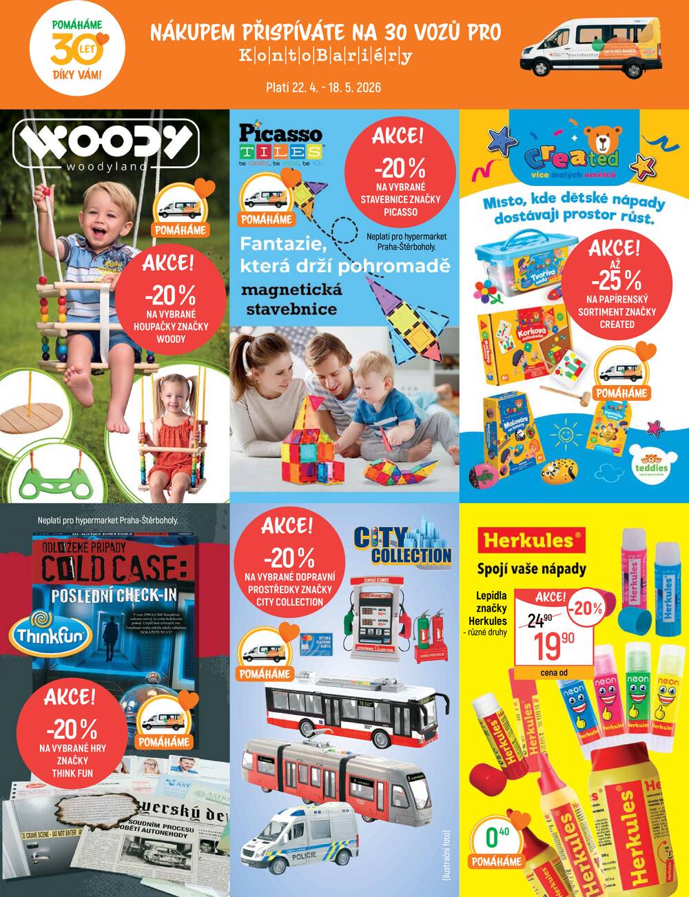 Akční leták Globus 22.4. - 18.5.2026 - Globus Jenišov u Karlových Varů