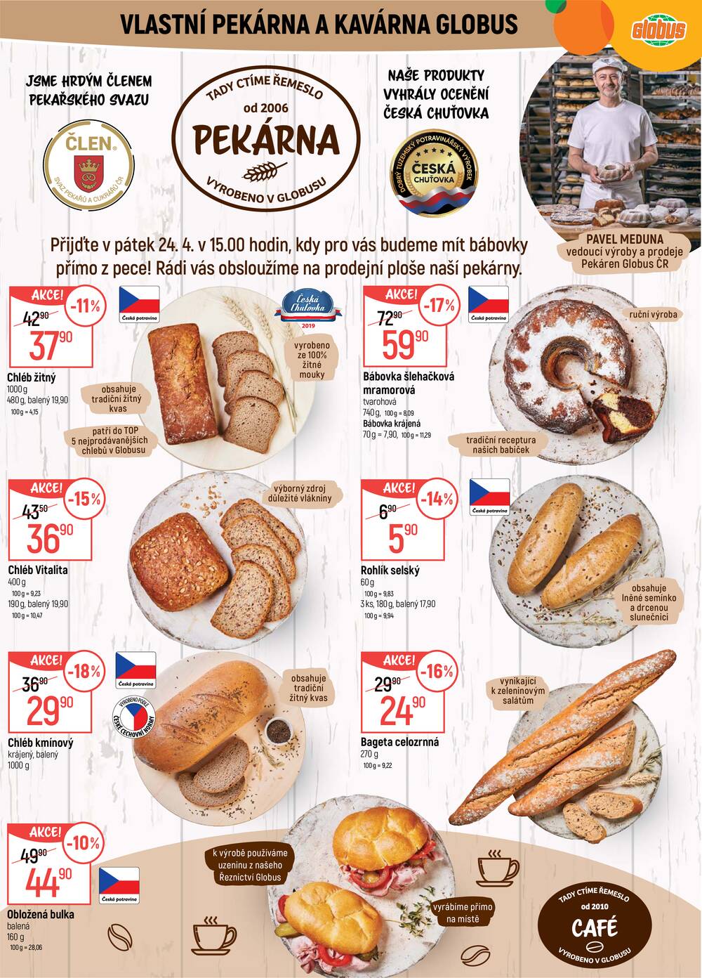 Akční leták Globus 22.4. - 28.4.2026 - Globus Jenišov u Karlových Varů