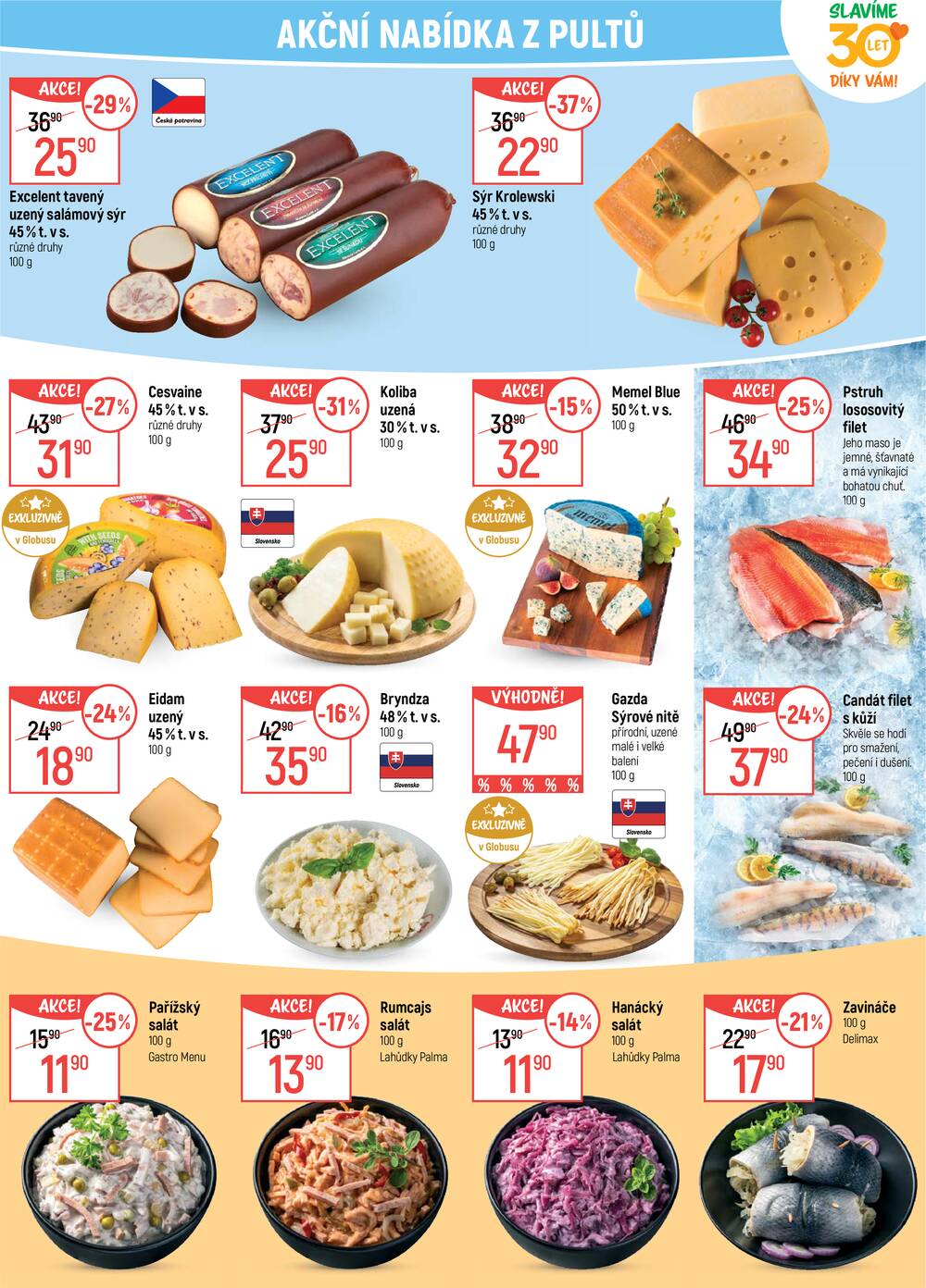 Akční leták Globus 22.4. - 28.4.2026 - Globus Jenišov u Karlových Varů