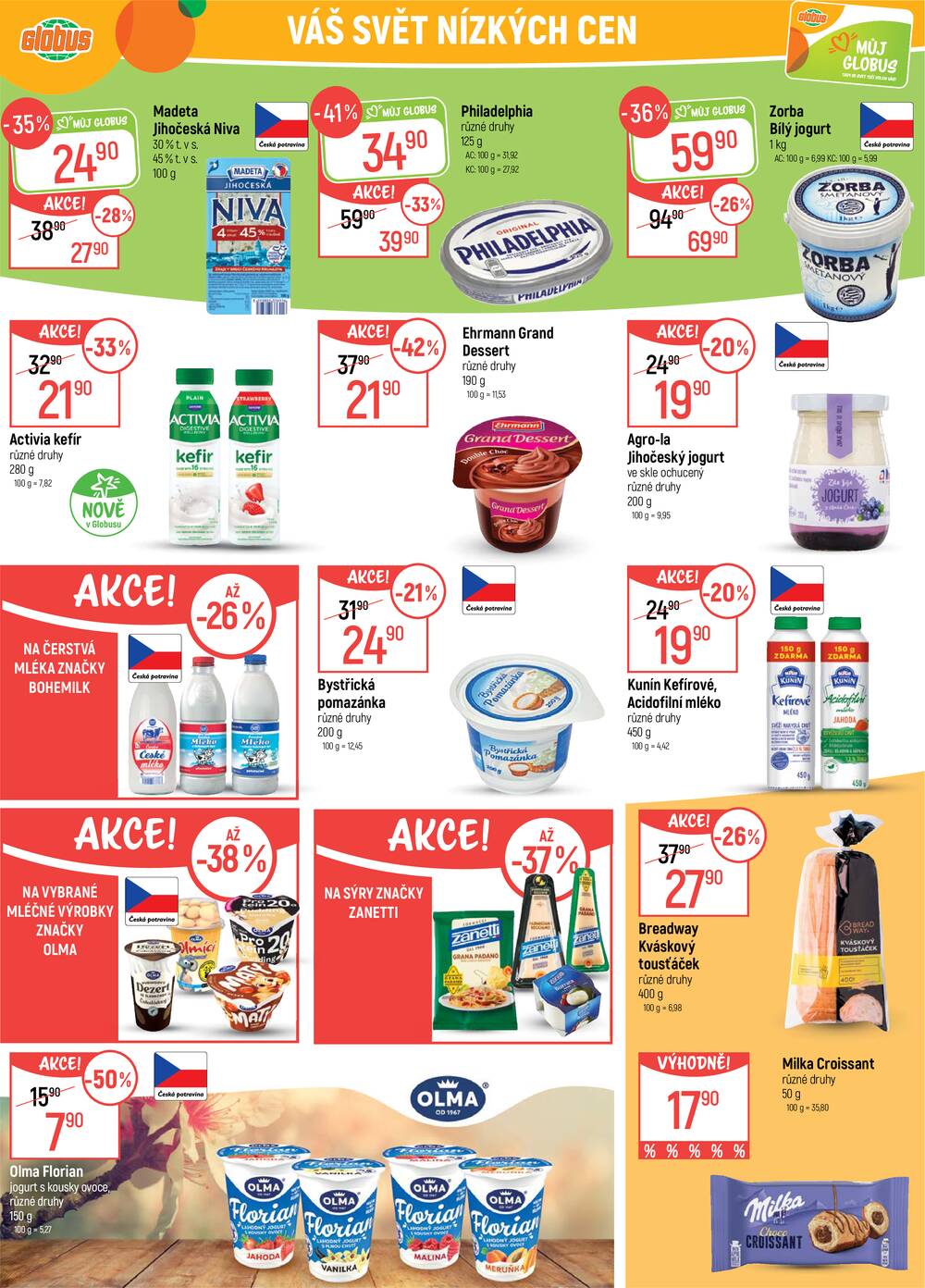 Leták Globus - Akční leták Globus 22.4. - 28.4.2026 - Globus Liberec - strana 19