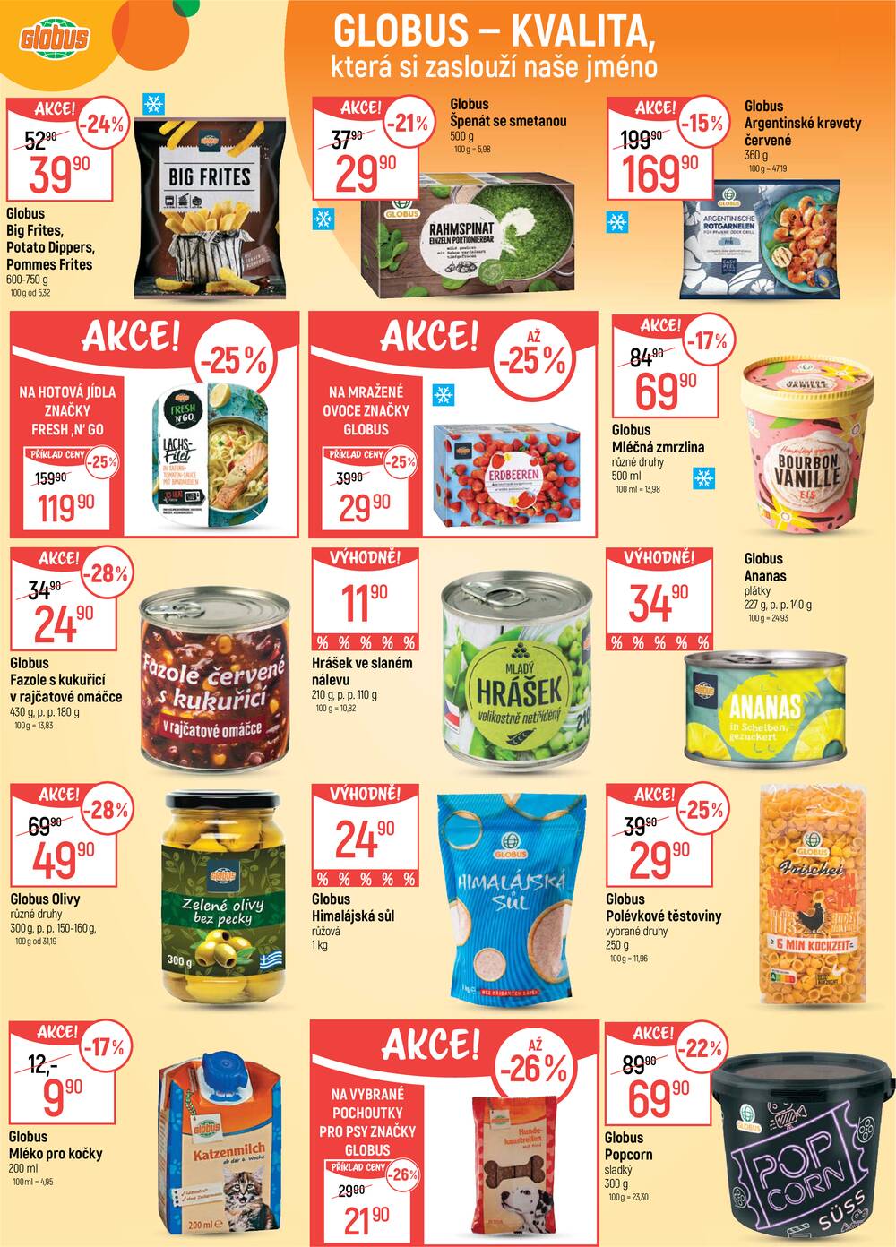 Akční leták Globus 22.4. - 28.4.2026 - Globus Olomouc