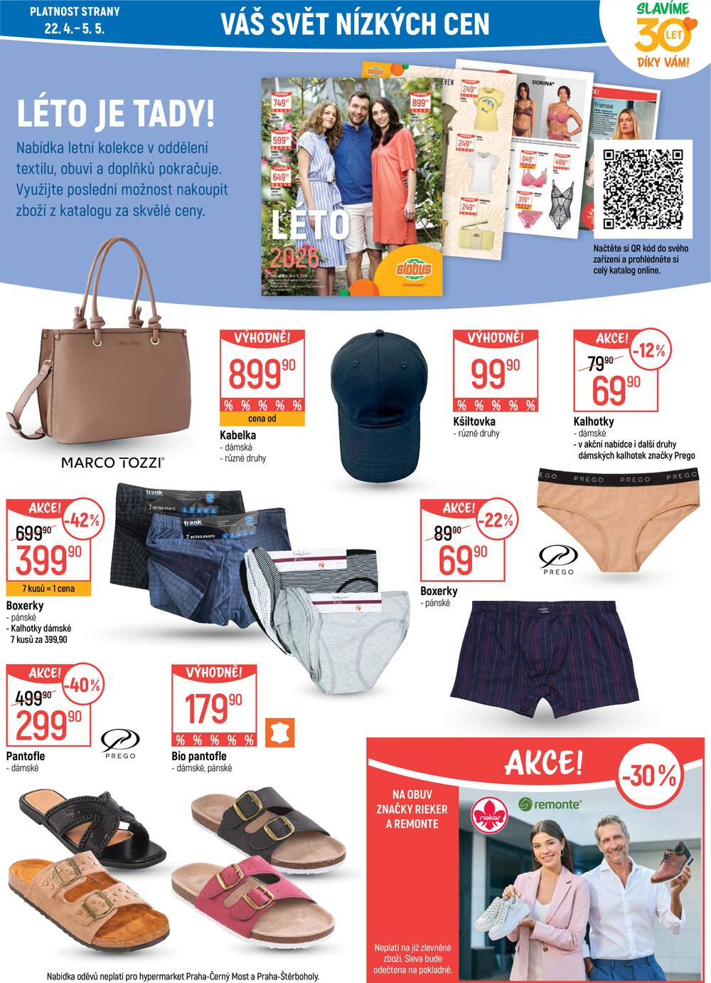 Akční leták Globus 22.4. - 28.4.2026 - Globus Olomouc